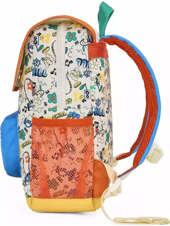 Hello Hossy School Backpack Kindergarten Multicolour 30 x 12 x 39cm