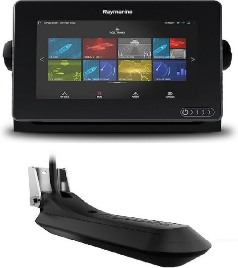 Raymarine GPS / Βυθόμετρο Axiom + RV 7" με αισθητήρα RV-100