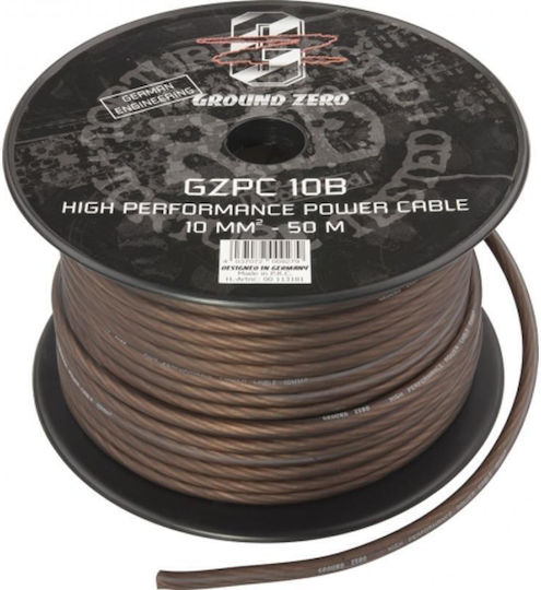 Ground Zero Ground Zero Gzpc 10b Καλώδια Αξεσουάρ Power Wire Gzpc 10b