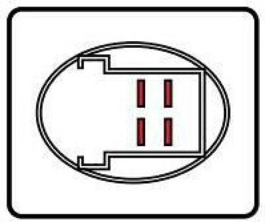 Led Flasher 4-pin Led Flash 12v 3a Max Plug & Play Lamp 1 Pc