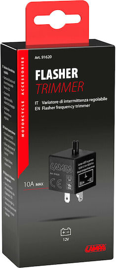 Bec LED Electronic LED Flash 12V Max 10A 3-Pin Lampă 1 Bucată