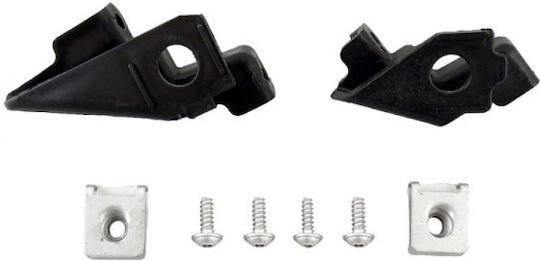 Carner Car Electrical Spare Part Right Headlight Repair Bases for VW Polo 6R 2008-2014 Black Color