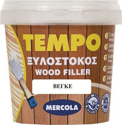 Mercola Tempo Wood Filler Νερού Ξυλόστοκος Νερού Ακρυλικός Ξυλόστοκος Νερού Τικ 200gr