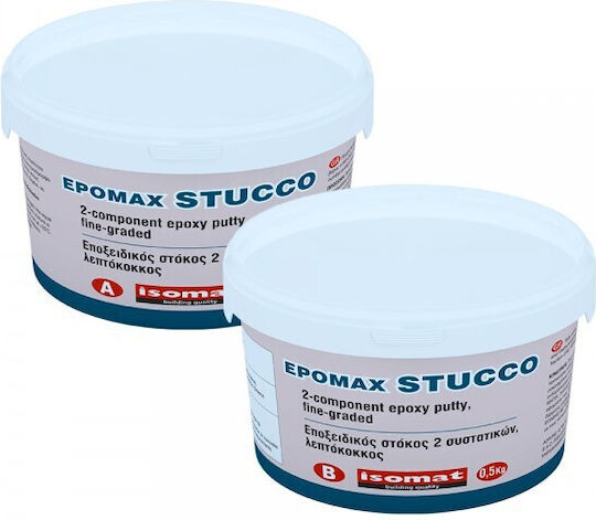 Isomat Epomax-stucco General Purpose Filler 2 Components / Epoxy Gray 1kg