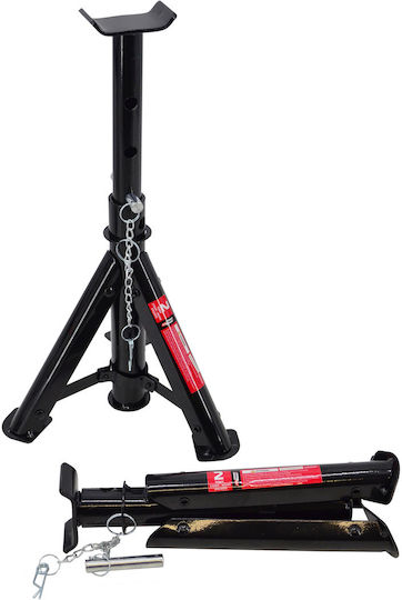 AWTools Set Car Support Stands for Vehicles with Maximum Lifting Capacity up to 3.43 Tons