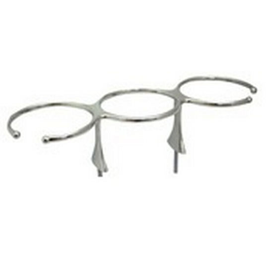 Boat Cup Holder 3 Positions Silver