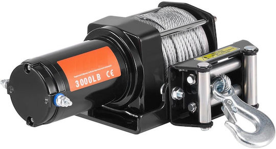 Electric Troliu Auto 4x4 12V cu Capacitate de Tracțiune 1361kg