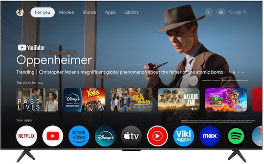 TCL Смарт Телевизор 75" 4K UHD Mini LED 75Q6C HDR (2025)
