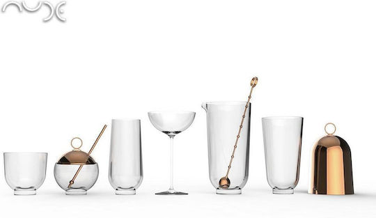 Espiel Nude Hepburn Mixing Glass 650ml 4pcs NU68279-4