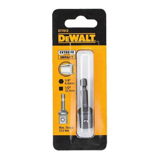 DEWALT Adapter mit Aufnahme HEX und Ausgang Bit-Halter
