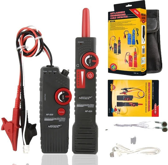 Noyafa N03NF-820 Wanddrahtdetektor Kabel mit Clips