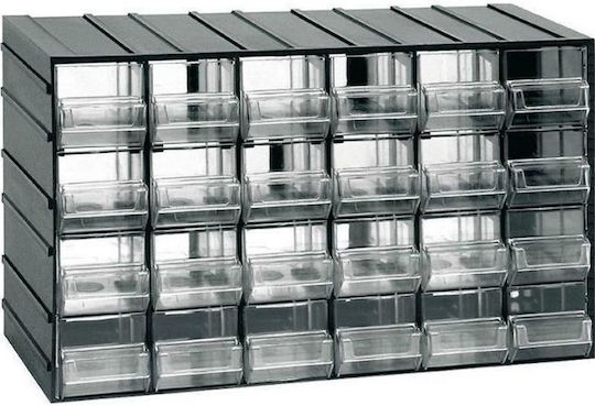 ArtPlast Συρταριέρα Εργαλείων Plastic 24 Compartments W37.7xD14.2xH22.8cm Hobby 24