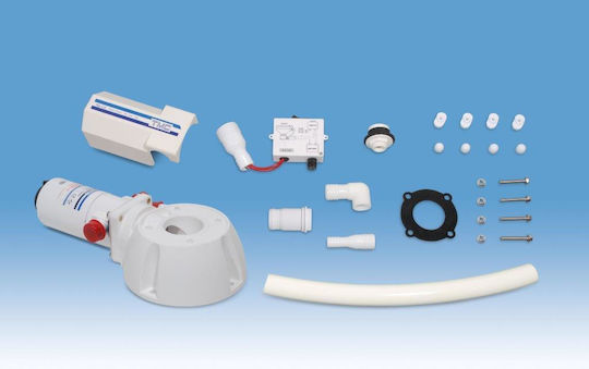 Seaflo Piesă de schimb pentru toaletă de barcă Kit de conversie toaletă manuală în electrică cu bază TMC -24