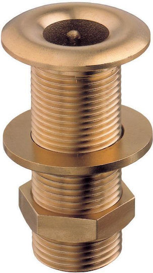 Guidi Bootshydraulik Ersatz Wasser Einlass/Auslass Messing 1 1/2''