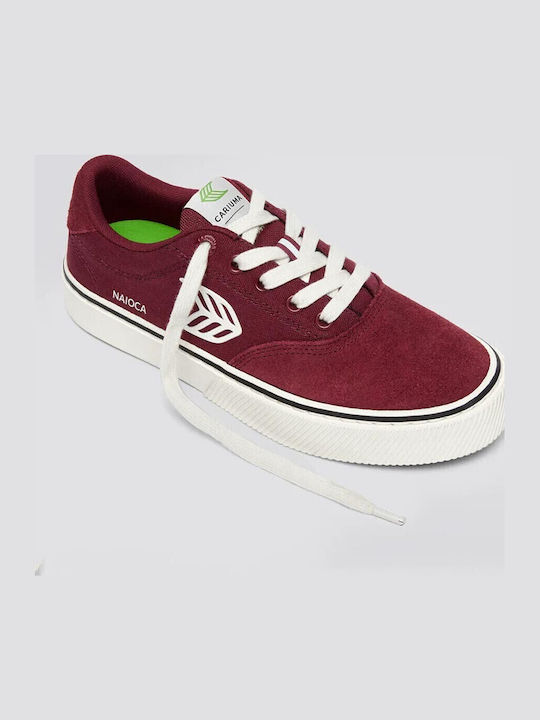 Naioca Pro Ανδρικά Sneakers Μπορντό / Μπέζ