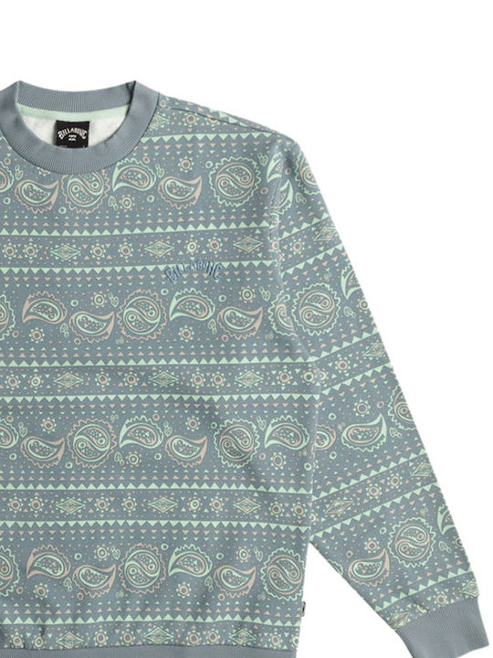 Halfrack Sweatshirt Washed Blue