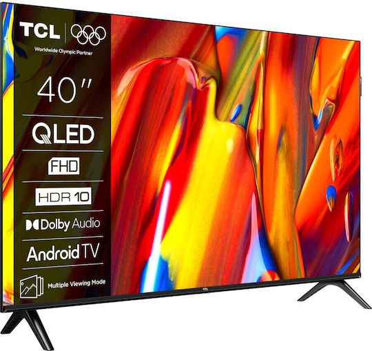 TCL Smart Τηλεόραση 40" Full HD QLED 40V5C HDR (2025)