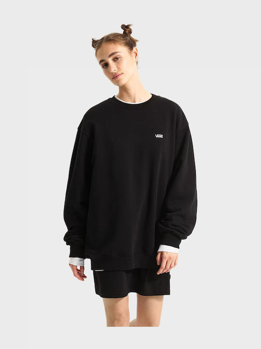 Left Chest Logo Ii Crew Neck Sweatshirt Black