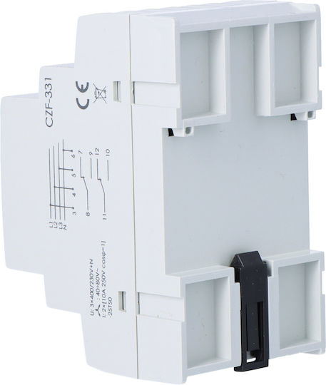 F&F Electric Panel Meter Analog Rail CZF-331