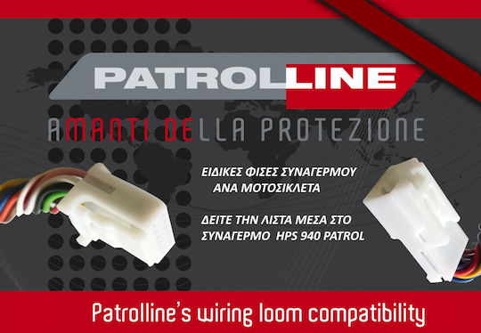 Patrol Line Motorcycle Alarm Wiring for Honda PCX