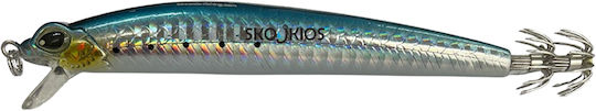 Squid Jigs Cinnetic Kraken 110 #12 Glow Roz Fluorescent