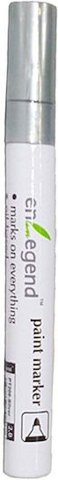 Enlegend Ανεξίτηλος Μαρκαδόρος Ασημί 1mm
