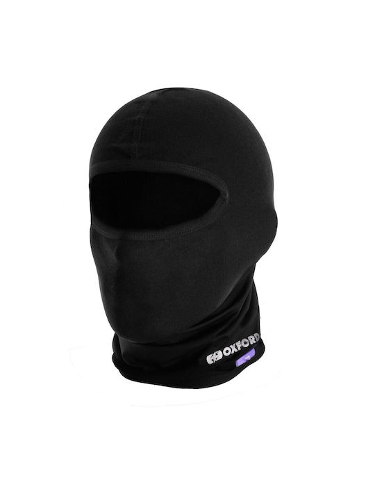 Oxford Deluxe Silk Full Face Motorcycle Rider Balaclava Black Color