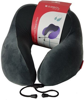 Gabol Μαξιλαράκι Ταξιδίου Memory Foam Γκρι