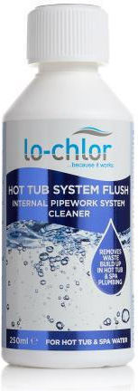 Water Treatment Hellas Lo-Chlor Hot Tub System Flush Καθαριστικό Πισίνας 0.5lt