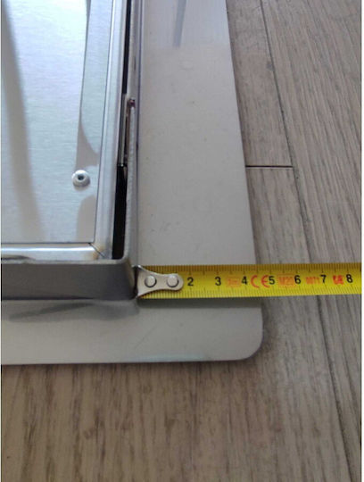 Grandhall Grandpro Usa Cadru Încorporat Din Oțel Inoxidabil 81 X 57 X 4 Cm Bucătărie Insulă În Aer Liber Grandhall A08001005t Elite 4b Argintiu