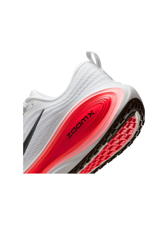 Vomero Plus HV8150-100 Ανδρικά Αθλητικά Παπούτσια Running White / Black / Bright Crimson / Metallic Silver