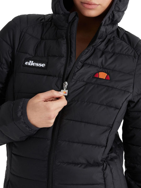 Lompard Damen Puffer Jacke für Winter Black