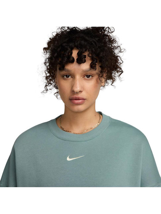 Sportswear Lang Damen Sweatshirt Türkis