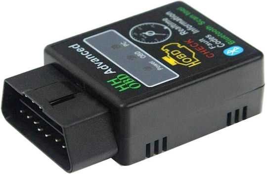 Aptel Instrument de diagnosticare auto ELM 327 OBD 2 cu Bluetooth Compatibil cu Windows