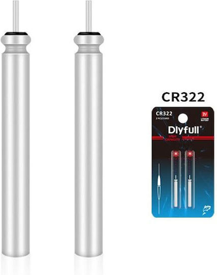 Dlyfull 3V Non-Rechargeable Battery Blister Pack of 2 CR322