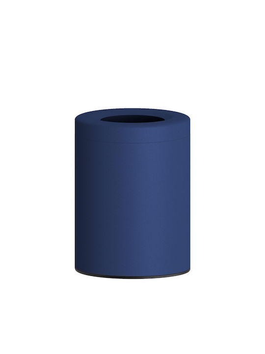 Pam & Co Plastic Office Waste Bin 12lt Blue 25x25x30cm