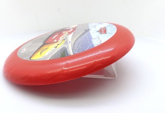 John Cars Cars Frisbee Plastic with Diameter 23 cm Red