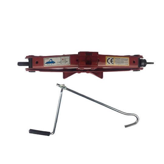 Auto Gs Hand Operated Car Jack with Lifting Height up to 33.5cm and Lifting Weight up to 1.5 Tons