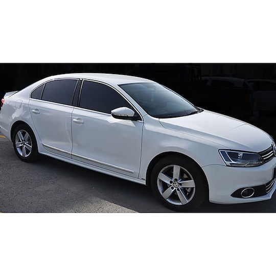 S-dizayn Vw Jetta 4d 2011> Trim Μαρκε Παραθύρων Αυτοκόλλητα Χρωμίου 12τεμ. /SD