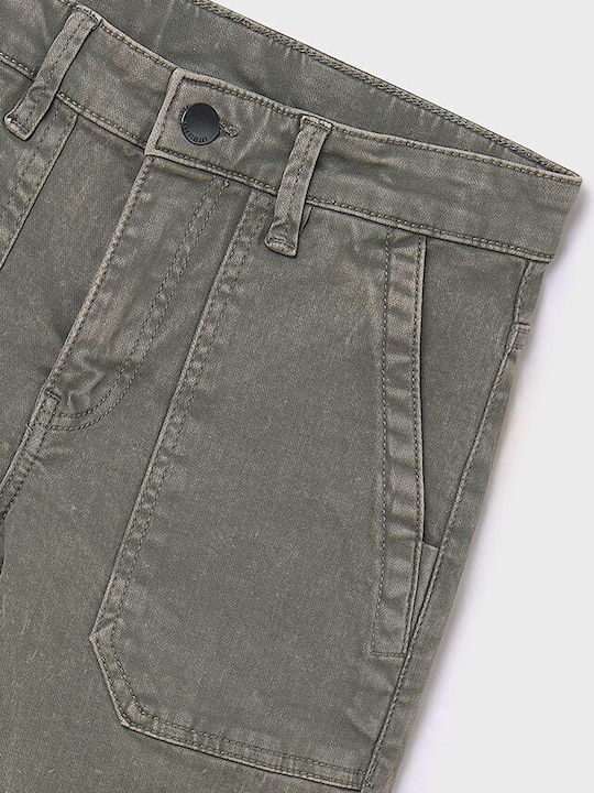 Mayoral Worker Kids' Jeans Trousers Stone