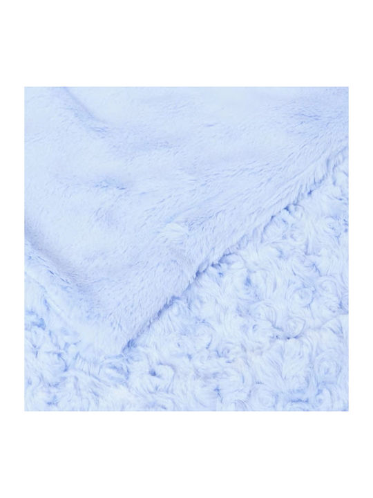 Mayoral Blanket Nursery Swaddling Blankets Light Blue 80x100cm