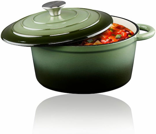 Alpina Appliances Βαθιά Κατσαρόλα από Μαντέμι 3.8lt / 24cm