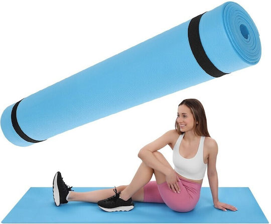 XQ Max Στρώμα Γυμναστικής Yoga Μπλε (180x60x0.4cm)