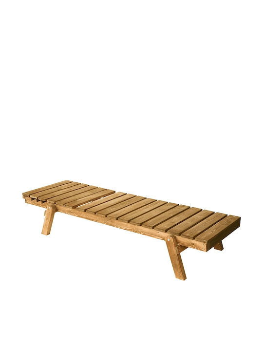 Șezlong Lemn Maris Maro 200x60x37cm