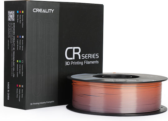 Creality3D CR PLA 3D Printer Filament 1.75mm Silk Rainbow 1kg 1τμχ (Spool)