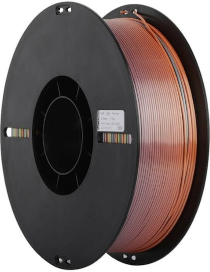 Creality3D CR PLA 3D Printer Filament 1.75mm Silk Rainbow 1kg 1τμχ (Spool)