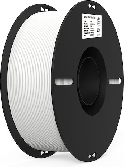 Creality3D PLA 3D Drucker Filament 1,75mm Weiße + Schwarze 2kg 2 Stück (Spule)