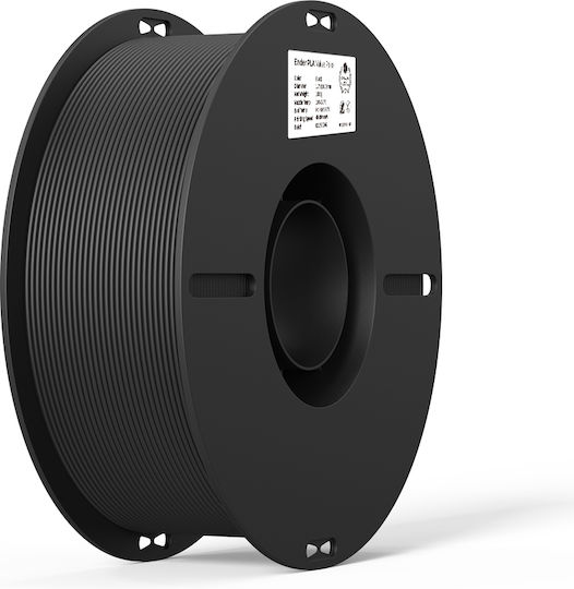 Creality3D PLA 3D Drucker Filament 1,75mm Weiße + Schwarze 2kg 2 Stück (Spule)