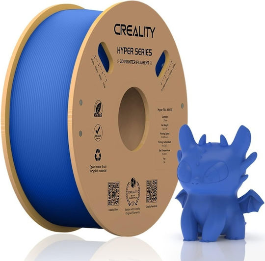 Creality3D Hyper HS-PLA 3D Printer Filament 1.75mm Blue 1kg 1pcs Spool