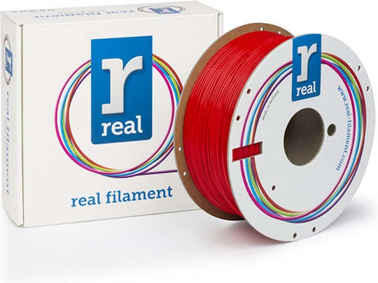 Real Filament PETG 3D Printer Filament 1.75mm Red 1kg
